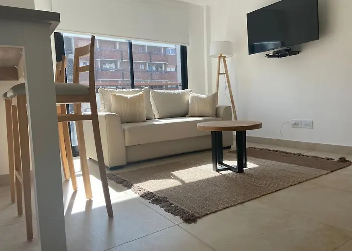 A Luminoso Y Practico Monoambiente En Mar Del Plata